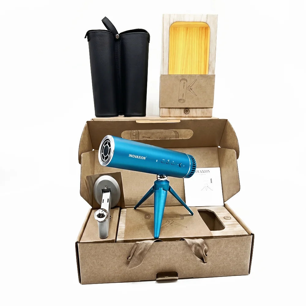 HandsFreeDryer hands-free hair dryer in Bondi Blue